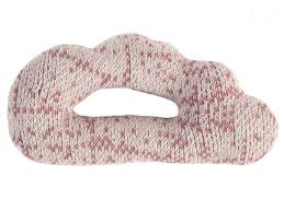 1 x pink baby singlet Sebra Knitted Rattle Cloud Vintage Rose Takatomo De
