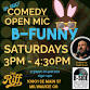 B-Funny Early Saturday Mic event in Milwaukie, OR