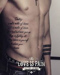 Cursive Tattoo Lettering Ali Tayfun Zitat Tattoo Schriftzug Tattoo Rippen Tattoos