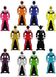 Here They Are The Ultimate Saviors Of The Galaxy In Ranger Key Form The Super Star Shishi Red The Poisonous Power Rangers Fan Art Power Rangers Art Ranger