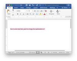 In microsoft word 2010, this icon. How To Change Case In Microsoft Word For Mac