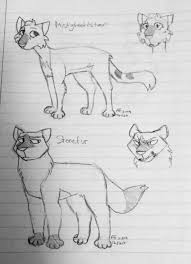 Mistystar And Stonefur Designs Warrior Cats Fan Art Warrior Cat Drawings Warrior Cat Oc