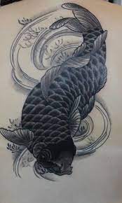 Koi Tattoo Black Koi Fish Koi Fish Tattoo Cover Up Tattoos