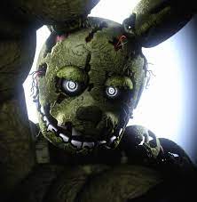 Springtrap is a tattered, formerly yellow springlock animatronic rabbit with olive green tints, notably on his stomach and ear insides. Springtrap By Thesitcixd Fnaf Drawings Fnaf Springtrap Ballora Fnaf