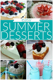 40 best summer desserts jump to recipe · blueberry pie with lattice top · peach cobbler · blueberry oat squares · strawberry galette · classic cherry pie · blueberry . Summer Desserts Hoosier Homemade
