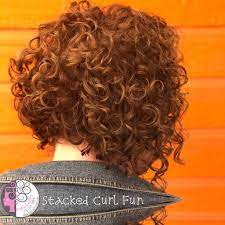 Type 3 Curls Short Curly Aline Short Curly Aline Haircuts Curly Girl Method