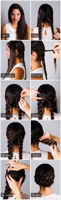 Pretty Simple Braided Chignon Hair Styles Long Hair Styles Hair