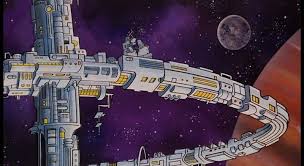 Space Station Ring Heavy Metal 1981 Sci Fi Image