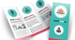Template Desain Brosur Gratis Download Simple Modern Free Brochure Template Desain Brosur Templat Brosur Brosur