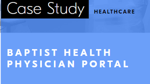 Baptist Health Physician Portal Element Blue