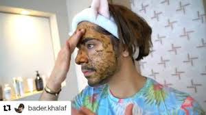 @bader.khalaf enjoying his #IZILGREENTEASCRUB , ・・・, 💆🏻‍♀️ Beauty  Tutorial 💆🏻‍♀️, ., #1 @izilbeauty green tea Scrub 😍❤️ its suuuper  amazing with a glow + whiting effect. #2 #southbeach lip whitening, ...