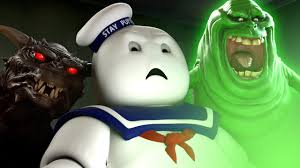 New ghostbusters teasers shows stay puft marshmallow man. Watch The Stay Puft Marshmallow Man React Badly To New Ghostbusters Trailer
