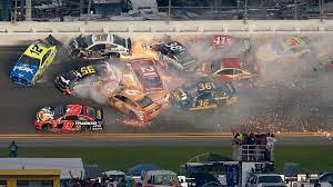 Defending daytona 500 champion austin dillon, chase elliott, ryan blaney, aric almirola and daniel suarez were among those involved in the. Daytona 500 Denny Hamlin Wins After Huge Crashes Cnn