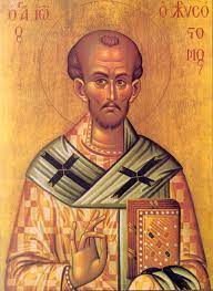 Poleirea a fost realizată cu foiță de aur dublă 22k. Sfantul Ioan Gura De Aur Dascalul Pocaintei Crestinortodox Ro