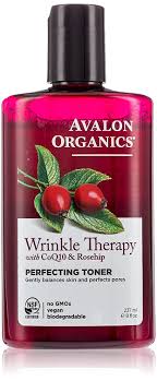 Over time, skin's youthful glow and radiance begin to fade. Buy Avalon Organics Perfecting Toner Wrinkle Therapy With Coq10 Rosehip 8 Oz Online In Thailand B000vcn6ki