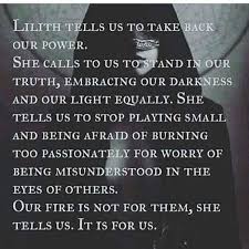 We have have dark sides to our personalities — this doesn't mean bad, just dark. Pin On Lilith