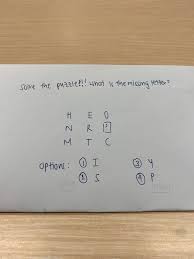 Crossword puzzles are for everyone. Solve This Puzzle I Got At A Job Interview R Puzzles