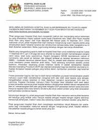 Misteri hospital sek 7 shah alam, tingkat 8. Hospital Shah Alam Kerajaan Atau Swasta Surat Mik
