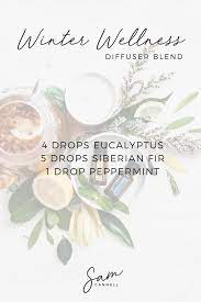 Winter Wellness Diffuser Blend 4 Drops Eucalyptus 5 Drops Siberian Fir Essential Oil Diffuser Recipes Best Smelling Essential Oils Peppermint Essential Oil