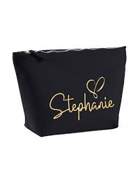 Sorry, we were unable to find a canvas script heavy font. Personalised Canvas Makeup Bag Glitter Name In A Script Font