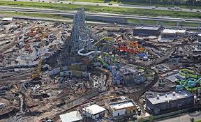 An Aerial Look At Universal S Volcano Bay Water Park Expansion Water Park Islands Of Adventure Aerial View