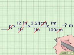 Sebagai percontohan ialah bilangan 0,20 meter akan dikonversikan menjadi centimeter. Cara Mengubah Satuan Kaki Menjadi Meter 3 Langkah Dengan Gambar