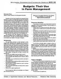 Smart farming focuses on application of acquired data and combining it from various data sources to show the bigger picture to manage all the activities of the farm. Free 10 Farm Budget Examples Templates Download Now Examples
