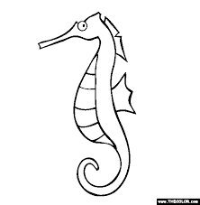 Pick one of the seahorse logos on this page or update your search. Seahorse Coloring Page Free Seahorse Online Coloring