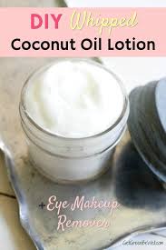 easy diy whipped coconut oil lotion