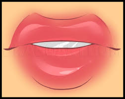 I did a few versions to show different ways to do it, so i really hope it helped!:) lmk what other. How To Draw Anime Lips Step By Step Drawing Guide By Dawn Dragoart Com