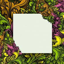 الإطار الفارغ مع الحلي بجانبها إطار جميل الأعمال فارغ png وملف psd للتحميل مجانا printable paper empty frames frame