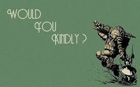 Bioshock Would You Kindly Wallpaper Would You Kindly Bioshock Poster Wallpaper Pictures