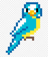 Du pixel art facile à réaliser et à imprimer pour les petits. Birdie Pixel Art Facile Animaux Clipart 1505649 Pinclipart