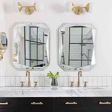 Bathroom mirror ideas and types there are various types of bathroom mirrors available in different styles, sizes, colors and shapes based on your preference and bathroom interior. 24 Double Vanity Ideas To Try In Your Bathroom