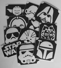 Best suited for ankle or arm placement. Bm2017 Set 1 Star Wars Designs Boba Fett Star Trooper Darth Etsy