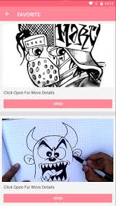 Draw graffiti with tips from a professional illustrat. Download Graffiti Cartoon Characters Free For Android Graffiti Cartoon Characters Apk Download Steprimo Com