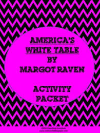 America S White Table Activity Packet Teaching Essentials White Table Fern Smith S Classroom Ideas