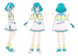 キュアミルキー 羽衣ララ スター トゥインクルプリキュア 東映アニメーション 三面図 アニメーション 東映アニメーション