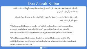 Minggu, 06 desember 2020 16:17 wib. Doa Ziarah Kubur Tata Cara Bacaan Doa Adab Manfaat