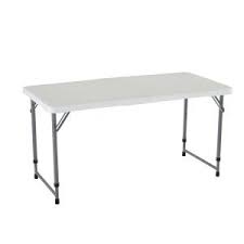 4 Ft Fold In Half Adjustable Height Folding Brew Day Work Table 29 99 Free Shipping Homebr Adjustable Height Table Adjustable Table Folding Table Legs