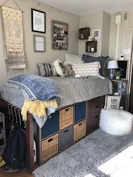 Blue And Yellow Dorm Room Decorations College Dorm Room Decor Dorm Room Designs Girls Dorm Room