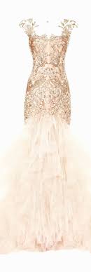 40 Rose Gold Metallic Wedding Color Ideas Embellished Wedding Gowns Blush Wedding Gown Gold Wedding Dress
