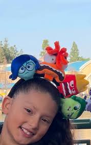 Puddles left from recent rain fall and my baby girl