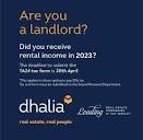 Are you a landlord? Deadline... - Julian - Dhalia Real Estate ...