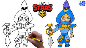 In this campaign, we're reimagining bibi and bea as either heroes or villains in the brawl stars world. How To Draw Rogue Mortis From Brawl Stars Easy Step By Step Youtube