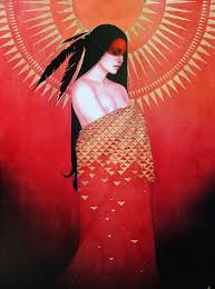 Sylvia Ji S Shapeshifters Collection Golden Sun Sylvia Ji Shapeshifter Native American Art