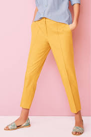 Black And Yellow Cargo Pants Womens Next Yellow Cotton Rich Capri Trousers Yellow Capri Trousers Capri Cargo Pants Cargo Pants Women