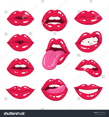 Finally, color in the mouth with a red or pink color and add a little bit of shading to make it look natural. Easy Drawings How To Draw Lips With Tongue Sticking Out Novocom Top