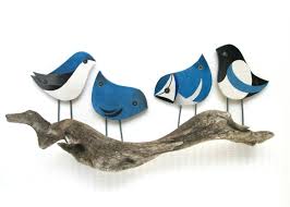 Blue Birds Wall Decor Wall Art Ceramic Perching Birds Outdoor Wall Art Ceramic Garden Decor In 2020 Bird Wall Decor Outdoor Wall Art Outdoor Wall Decor