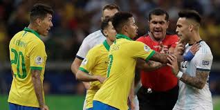 Neymar fouled again, lo celso booked. Roddy Zambrano Juez De Argentina Vs Brasil Hablo Sobre Los Penales En Copa America 2019 Copa America Brasil 2019 Futbolred